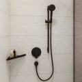 Душевой вывод Hansgrohe Fixfit E, матовый черный