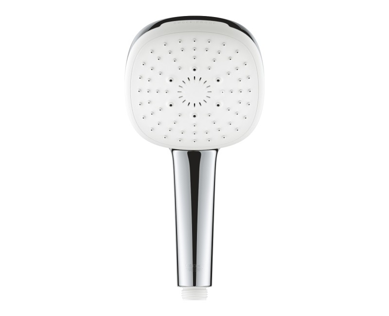 Rokas duša Grohe  Tempesta Cube 110 III, d=110 mm, hroms/balts