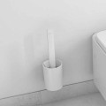Tualetes birste Hansgrohe WallStoris, matēta balta
