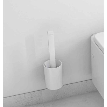 Ершик для унитаза Hansgrohe WallStoris, матовый черный