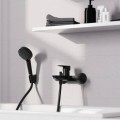 Dušas šļūtene Hansgrohe Isiflex, 1250 mm, matēts melns