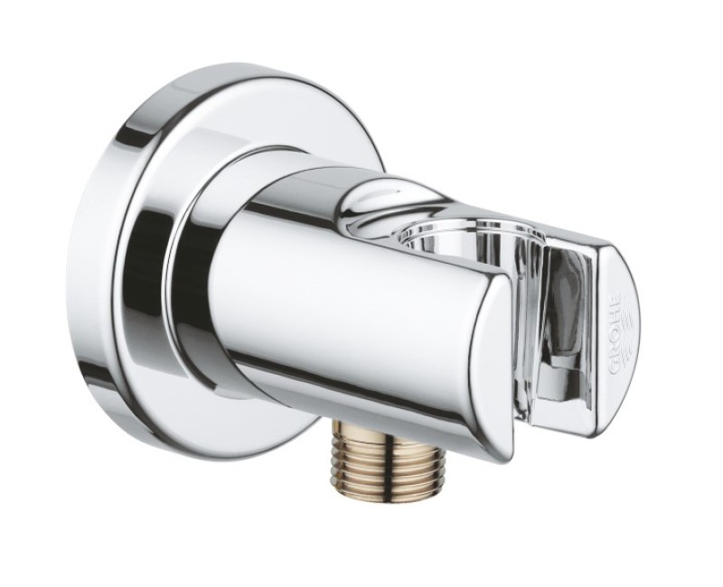 Вывод для душа Grohe с держателем ручного душа Relexa, хром
