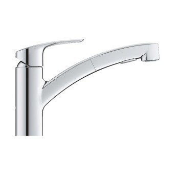 Grohe Eurosmart смеситель для кухонной раковины с выдвижной головкой, хром 30305001