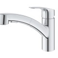 Vitrtuves maisītājs Grohe ar izvelkamo dušu Eurosmart, hroms