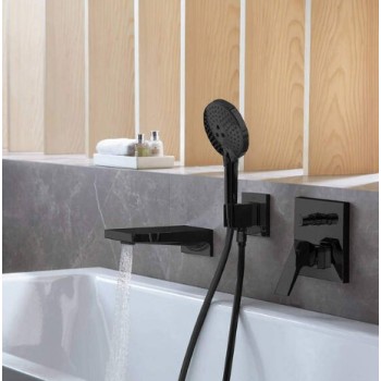 Hansgrohe Metropol vonios maišytuvas, matinis juodas