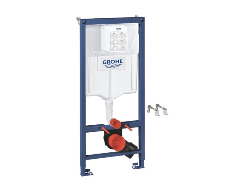 Montavimo rėmas Grohe Rapid SL su tvirtinimais, 500x230 mm, h=1130 mm, mygtukui 156x197 mm