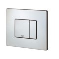 Taustiņš montāžas rāmim Grohe Skate Cosmo duo, 197x156 mm, horizontāls, nerūsējošais tērauds