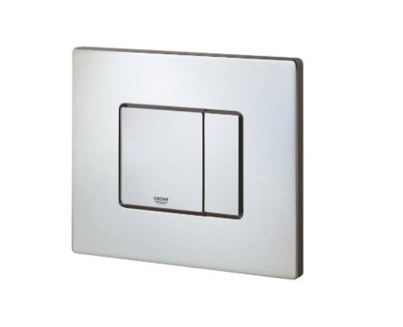 Taustiņš montāžas rāmim Grohe Skate Cosmo duo, 197x156 mm, horizontāls, nerūsējošais tērauds