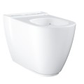 Tualetes poda apakša Grohe Essence Rimless, 360x667 mm, universāls izvads, balta PG