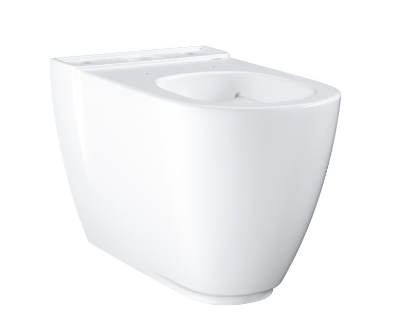 Tualetes poda apakša Grohe Essence Rimless, 360x667 mm, universāls izvads, balta PG