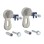 Sienos tvirtinimas Grohe Rapid SL Slim