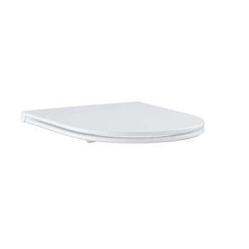 Poda vāks Grohe BauCeramic Slim, QR/SC, balts