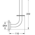 Tualetinio popieriaus laikiklis Grohe Essentials New, chromas