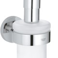 Ziepju dozators Grohe ar turētāju Essentials New, hroms
