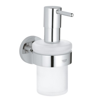 Дозатор для мыла Grohe с держателем Essentials New, хром