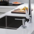 Šķidro zieplu dozators Hansgrohe hroms 40468000