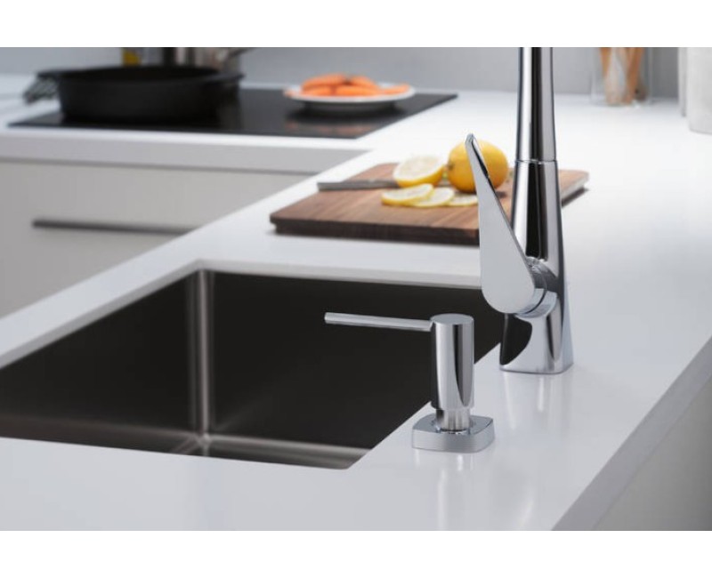 Šķidro zieplu dozators Hansgrohe hroms 40468000