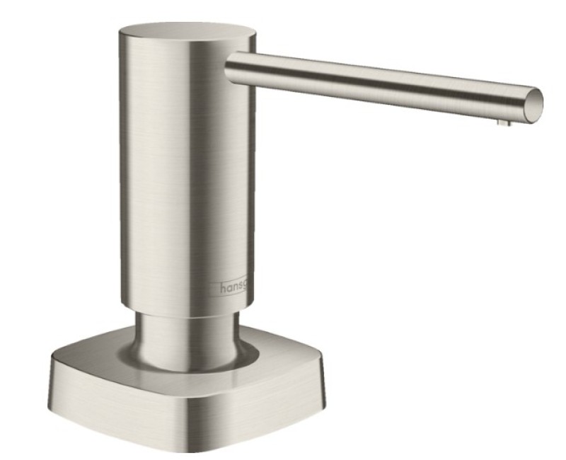 Šķidro zieplu dozators Hansgrohe stainless steel optic 40468800