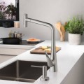 Šķidro zieplu dozators Hansgrohe stainless steel optic 40468800