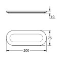 Grohe Selection muilo indas, matinio stiklo