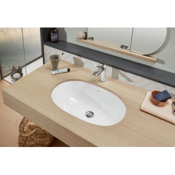 Раковина Villeroy & Boch O.novo, 530x320 мм, под поверхность, белая