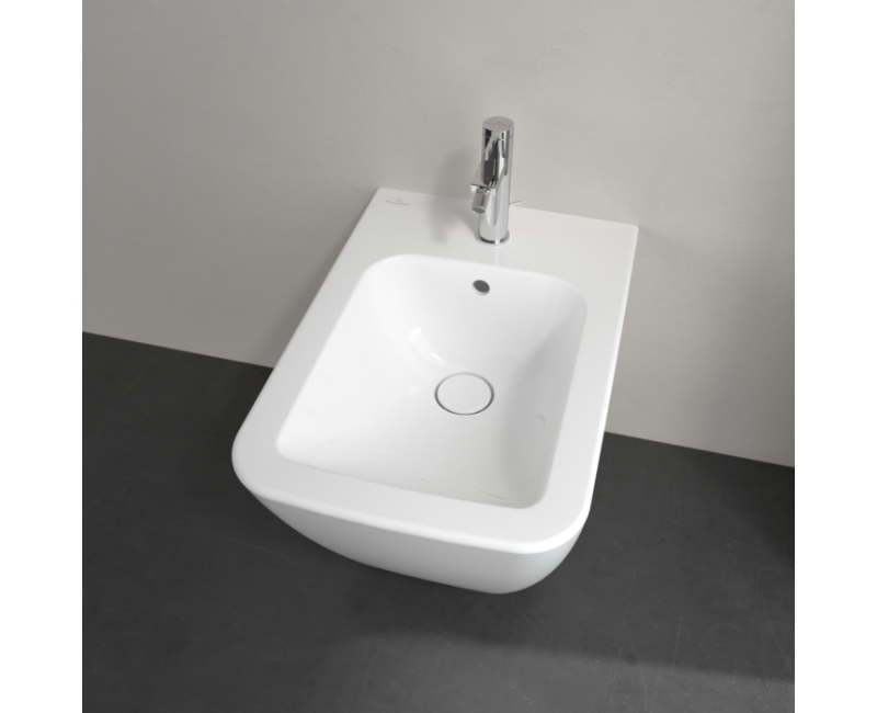 Bide Villeroy & Boch Finion, stiprināms pie sienas, 375x560 mm, SupraFix, balts CP