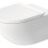 Pakabinamas tualeto indas Duravit Architec Rimless, su Soft Close dangčiu 365x575 mm, baltas