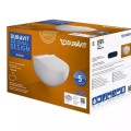 Pakabinamas tualeto indas Duravit Architec Rimless, su Soft Close dangčiu 365x575 mm, baltas
