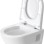 Piekaramais tualetes pods Duravit D-Neo Compact rimless, 370x480 mm, ar QR/SC vāku , balts