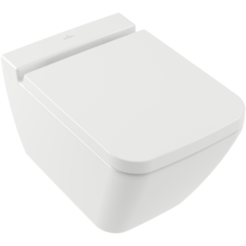 Pakabinamas tualeto puodas Villeroy & Boch Finion Rimless, 375x560 mm, SupraFix, be dangčio, DirectFlush, baltas CP