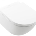 Piekaramais tualetes pods Villeroy & Boch Subway 3.0 Rimless, 370x560 mm, bez vāka, TwistFlush, SupraFix, balts CP