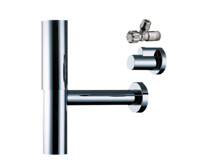 Sifons izlietnei Hansgrohe Flowstar, 1¼ x 32 mm, hromēts misiņš