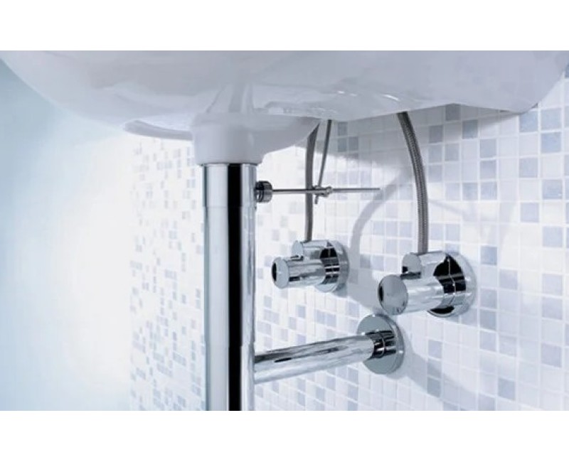 Sifons izlietnei Hansgrohe Flowstar, 1¼ x 32 mm, hromēts misiņš