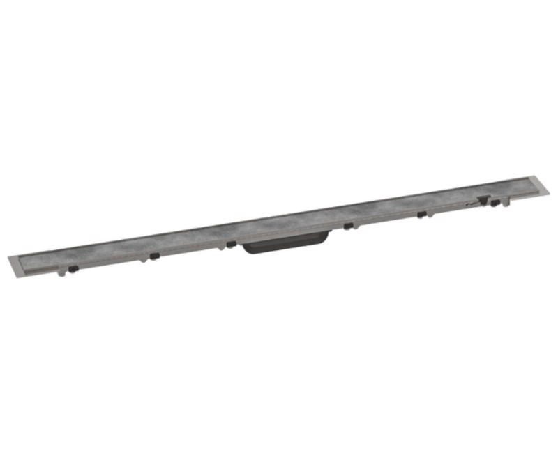 Dušo kanalas Hansgrohe RainDrain Rock, 1000 mm, pjaustomas pagal dydį ir plytelėmis dengiamos