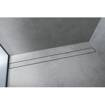 Dušas kanāls Hansgrohe RainDrain Rock, 1000 mm, griežams pēc izmēra un flīzējams