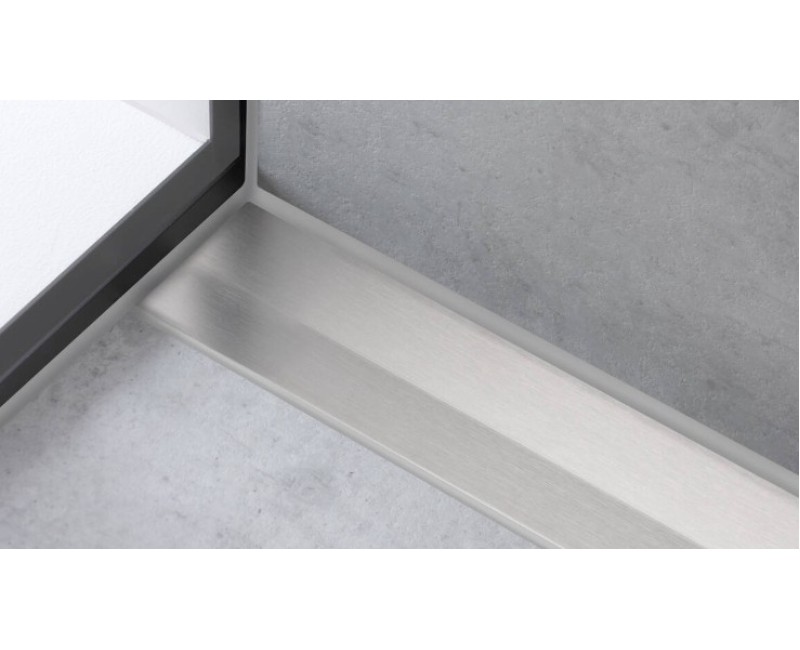 Душевой канал Hansgrohe RainDrain Rock, 1200 мм, обрезается по размеру и может быть облицован плиткой