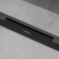 Душевой канал Hansgrohe RainDrain Flex, 800 мм, поворотный, черный матовый хром