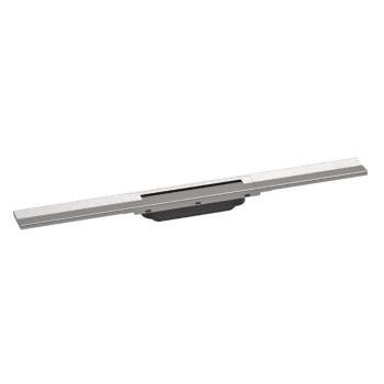 Душевой канал Hansgrohe RainDrain Flex, 700 мм, поворотный, черный матовый