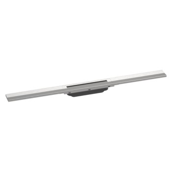 Dušas kanāls Hansgrohe RainDrain Flex, 800 mm, griežams, brushed stainless steel
