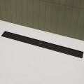 Душевой канал Hansgrohe RainDrain Go, 900 мм, под плитку, черный матовый