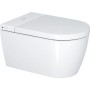 Piekaramais tualetes pods ar bide Duravit tarck f Lite Compact Rimless SensoWash, ar vāku, 378x575 mm, balts HG