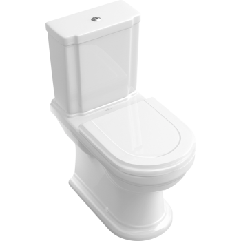 Дно Унитазa Villeroy & Boch Hommage, 370x725 мм, универсальный выпуск,  без бачка, без крышки белый CP