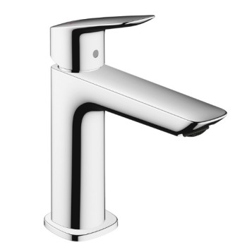 Vannas istabas izlietnes maisītājs Hansgrohe Logis 110 Fine, ar push-open, hroms