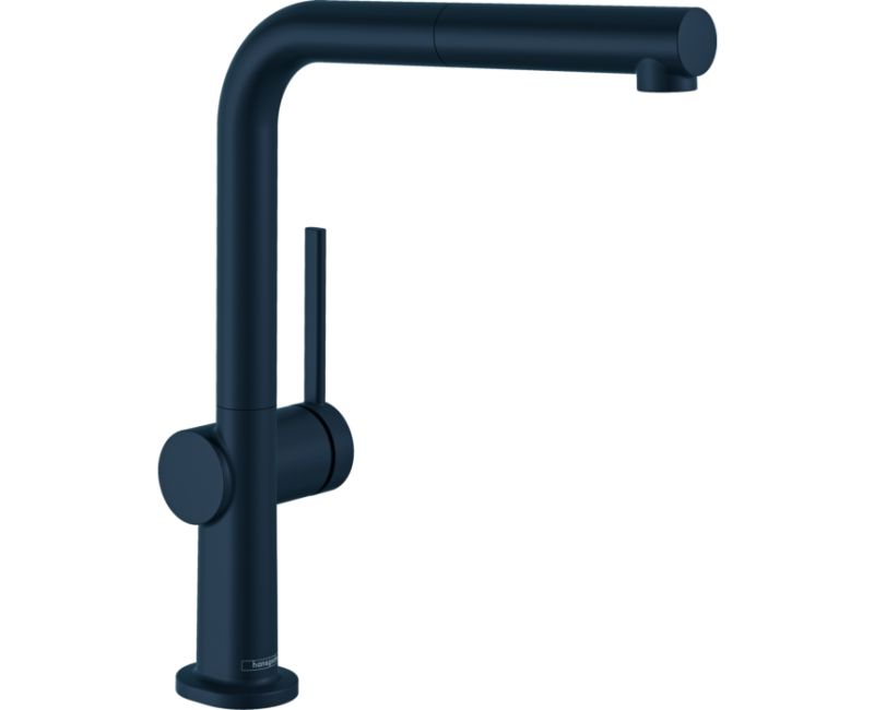 Смеситель для кухонной мойки Hansgrohe Talis M54 270 1jet, с выдвижной головкой, нержавеющая сталь