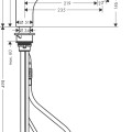 Смеситель для кухонной мойки Hansgrohe Zesis M33-150 2jet, с выдвижной головкой, оптика из нержавеющей стали