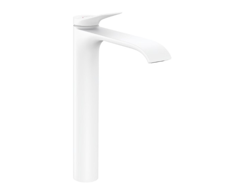 Izlietnes maisītājs Hansgrohe Vivenis 250, paaugstināts, matēts balts