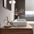 Izlietnes maisītājs Hansgrohe Vivenis 250, paaugstināts, matēts balts