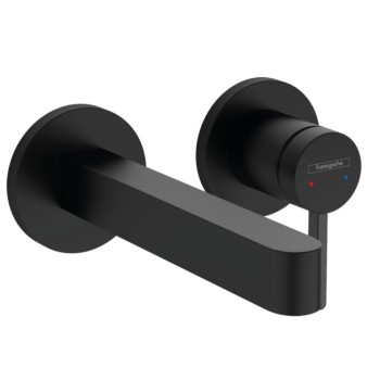 Vannas istabas izlietnes maisītājs Hansgrohe Finoris 16.8cm Iebūvējams, EcoSmart, Melns matēts 76051670