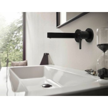 Vannas istabas izlietnes maisītājs Hansgrohe Finoris 16.8cm Iebūvējams, EcoSmart, Melns matēts 76051670