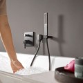 Hansgrohe Finoris vonios maišytuvas viršutinė dalis, matinė juoda